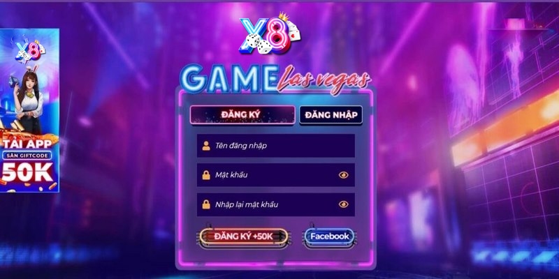 Đăng ký tài khoản X8 để tham gia chơi game ngay hôm nay