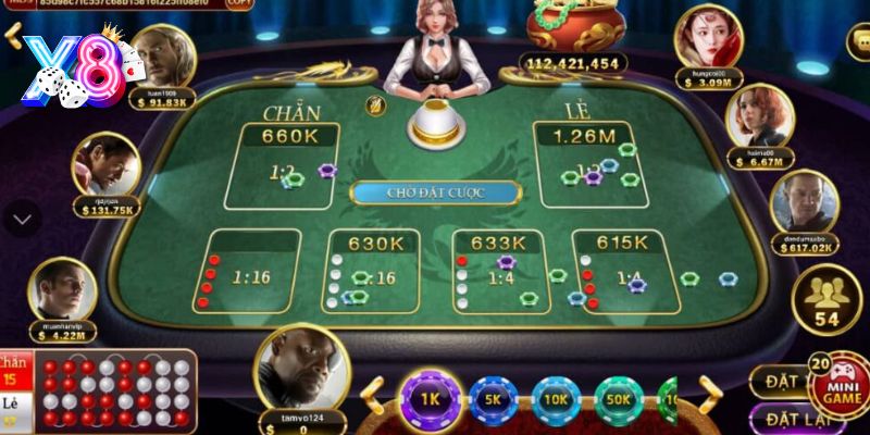 Chiến thuật chơi xóc đĩa online dạng cược gấp thếp